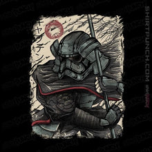 Load image into Gallery viewer, Shirts Magnets / 3"x3" / Black The Samurai Captain