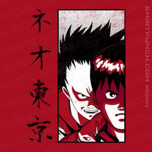 Load image into Gallery viewer, Shirts Magnets / 3"x3" / Red Neo Tokyo