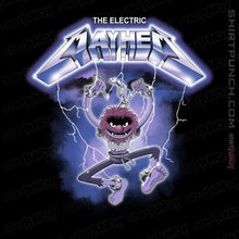Load image into Gallery viewer, Daily_Deal_Shirts Magnets / 3"x3" / Black The Electric Mayhem Metal