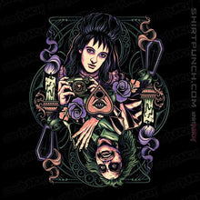 Load image into Gallery viewer, Daily_Deal_Shirts Magnets / 3"x3" / Black Beetlejuice & Lydia Card