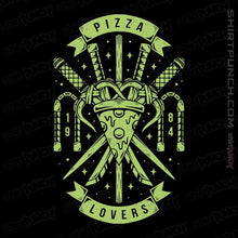Load image into Gallery viewer, Shirts Magnets / 3"x3" / Black Pizza Lovers