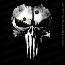 Load image into Gallery viewer, Shirts Magnets / 3"x3" / Black Punisher