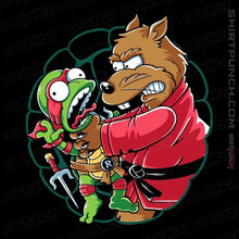Load image into Gallery viewer, Daily_Deal_Shirts Magnets / 3"x3" / Black Why You Little Turtle