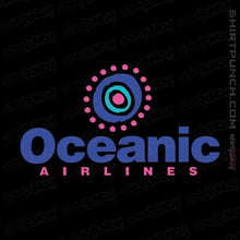 Load image into Gallery viewer, Shirts Magnets / 3"x3" / Black Oceanic Airlines