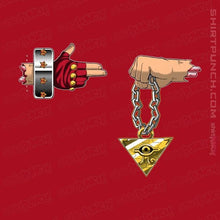 Load image into Gallery viewer, Shirts Magnets / 3"x3" / Red Run The Duels