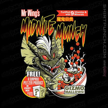 Load image into Gallery viewer, Shirts Magnets / 3"x3" / Black Midnite Munch