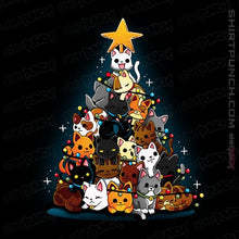 Load image into Gallery viewer, Daily_Deal_Shirts Magnets / 3"x3" / Black Christmas Kittens