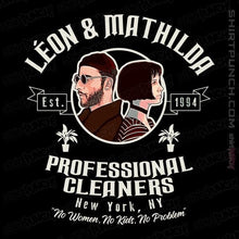 Load image into Gallery viewer, Secret_Shirts Magnets / 3"x3" / Black Cleaning Service