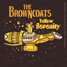 Load image into Gallery viewer, Daily_Deal_Shirts Magnets / 3"x3" / Dark Chocolate Yellow Serenity