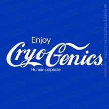 Load image into Gallery viewer, Shirts Magnets / 3"x3" / Royal Blue Cryogenics