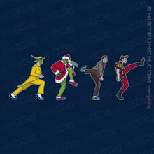 Load image into Gallery viewer, Shirts Magnets / 3"x3" / Navy Carrey Walks