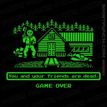 Load image into Gallery viewer, Daily_Deal_Shirts Magnets / 3"x3" / Black You And Your Friends Are Dead