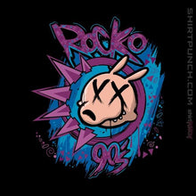 Load image into Gallery viewer, Shirts Magnets / 3"x3" / Black Rocko 90s