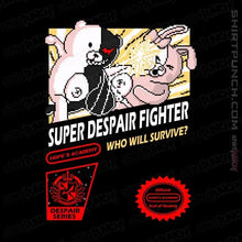 Load image into Gallery viewer, Secret_Shirts Magnets / 3"x3" / Black Super Despair Fighter