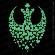 Load image into Gallery viewer, Secret_Shirts Magnets / 3"x3" / Black Shamrock Rebel