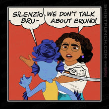 Load image into Gallery viewer, Daily_Deal_Shirts Magnets / 3"x3" / Black Silenzio Slap