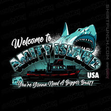 Load image into Gallery viewer, Shirts Magnets / 3"x3" / Black Welcome To Amity Island