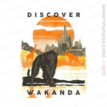 Load image into Gallery viewer, Shirts Magnets / 3"x3" / White Visit Wakanda
