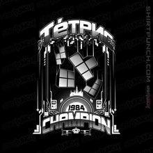 Load image into Gallery viewer, Shirts Magnets / 3"x3" / Black Building Champ