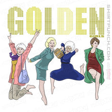 Load image into Gallery viewer, Daily_Deal_Shirts Magnets / 3"x3" / White Golden