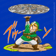 Load image into Gallery viewer, Daily_Deal_Shirts Magnets / 3"x3" / Royal Blue Destructo Sword