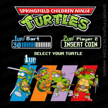 Load image into Gallery viewer, Daily_Deal_Shirts Magnets / 3"x3" / Black Springfield Turtles