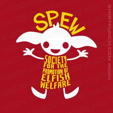 Load image into Gallery viewer, Daily_Deal_Shirts Magnets / 3"x3" / Red SPEW