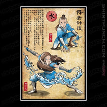 Load image into Gallery viewer, Daily_Deal_Shirts Magnets / 3"x3" / Black Water Tribe Master Woodblock