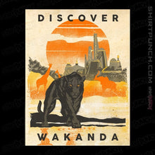 Load image into Gallery viewer, Secret_Shirts Magnets / 3"x3" / Black Wakanda Vacation