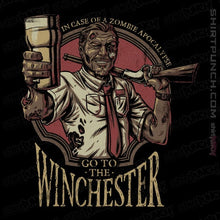 Load image into Gallery viewer, Daily_Deal_Shirts Magnets / 3"x3" / Black Go To The Winchester!