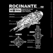 Load image into Gallery viewer, Shirts Magnets / 3"x3" / Black Rocinante Specs