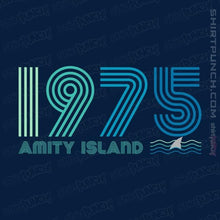 Load image into Gallery viewer, Secret_Shirts Magnets / 3"x3" / Navy Amity Island 1975