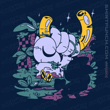 Load image into Gallery viewer, Shirts Magnets / 3"x3" / Navy Fallen Green Hill