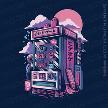 Load image into Gallery viewer, Shirts Magnets / 3"x3" / Navy Spirit Arcade