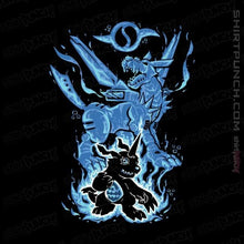 Load image into Gallery viewer, Shirts Magnets / 3"x3" / Black Digital Friendship Within