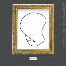 Load image into Gallery viewer, Secret_Shirts Magnets / 3"x3" / Charcoal Dignity