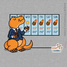 Load image into Gallery viewer, Secret_Shirts Magnets / 3"x3" / Sports Grey Weather T-Rex