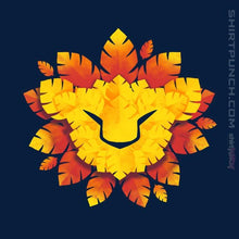 Load image into Gallery viewer, Shirts Magnets / 3"x3" / Navy King Of Leaves