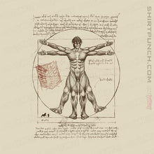 Load image into Gallery viewer, Shirts Magnets / 3"x3" / Natural Eren Vitruvian