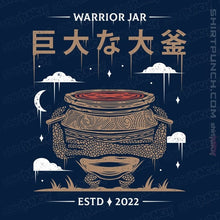 Load image into Gallery viewer, Daily_Deal_Shirts Magnets / 3&quot;x3&quot; / Navy The Warrior Jar
