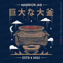 Load image into Gallery viewer, Daily_Deal_Shirts Magnets / 3"x3" / Navy The Warrior Jar