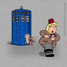 Load image into Gallery viewer, Shirts Magnets / 3"x3" / Sports Grey The Tardis Monkey