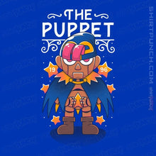 Load image into Gallery viewer, Secret_Shirts Magnets / 3"x3" / Royal Blue The Puppet