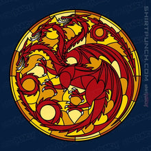 Load image into Gallery viewer, Daily_Deal_Shirts Magnets / 3"x3" / Navy Age Of The Dragon