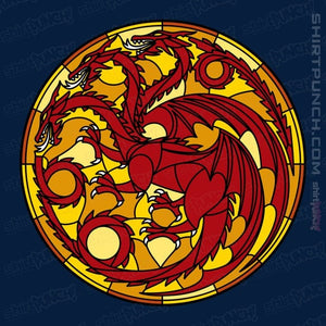 Daily_Deal_Shirts Magnets / 3"x3" / Navy Age Of The Dragon