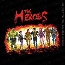 Load image into Gallery viewer, Secret_Shirts Magnets / 3"x3" / Black The Heroes!