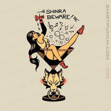 Load image into Gallery viewer, Shirts Magnets / 3"x3" / Natural Shinra Beware