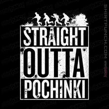 Load image into Gallery viewer, Shirts Magnets / 3"x3" / Black Straight Outta Pochinki