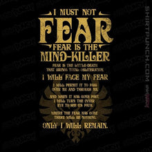 Load image into Gallery viewer, Daily_Deal_Shirts Magnets / 3"x3" / Black Fear Is The Mind-Killer