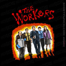 Load image into Gallery viewer, Shirts Magnets / 3"x3" / Black The Workers
